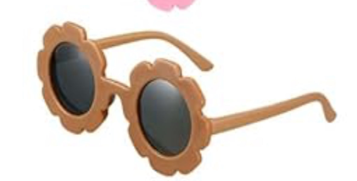 5” Personalized Flower Sunglasses-Charms| Pet Name | Sunnies