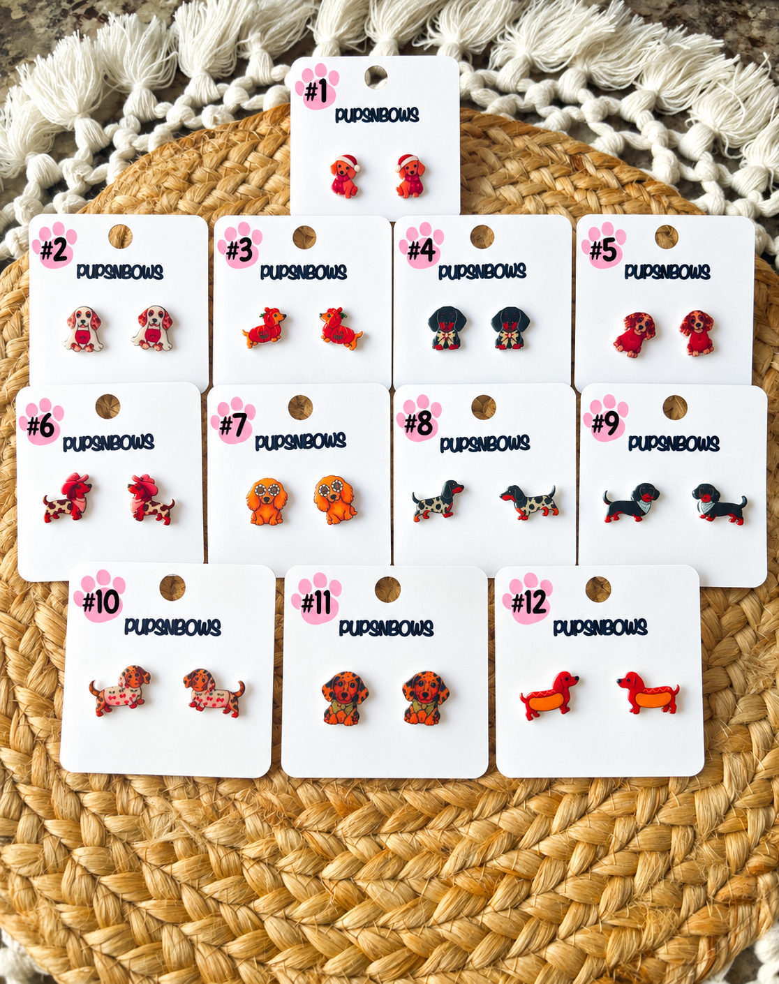Dachshund Earrings