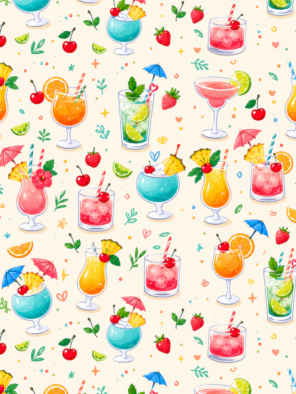 Tropical Happy Hour | Bows | Bandanas | Butterfly Bow | Hat & More