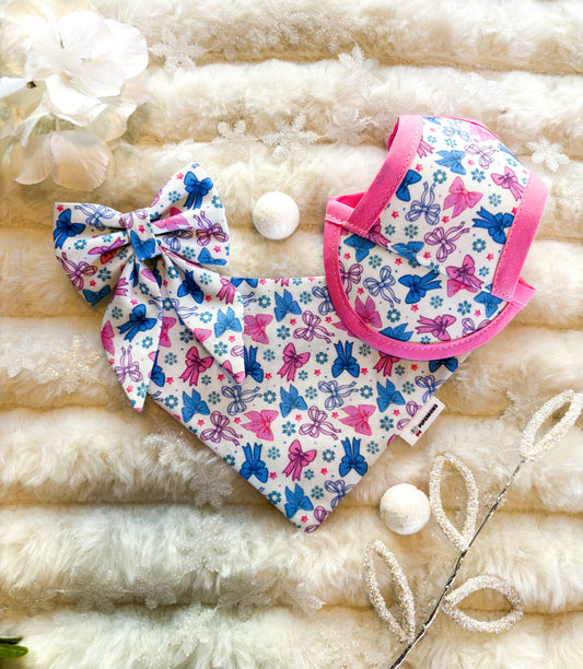 Frosted Ribbons | Bows | Bandanas | Butterfly Bow | Hat | Collars & More