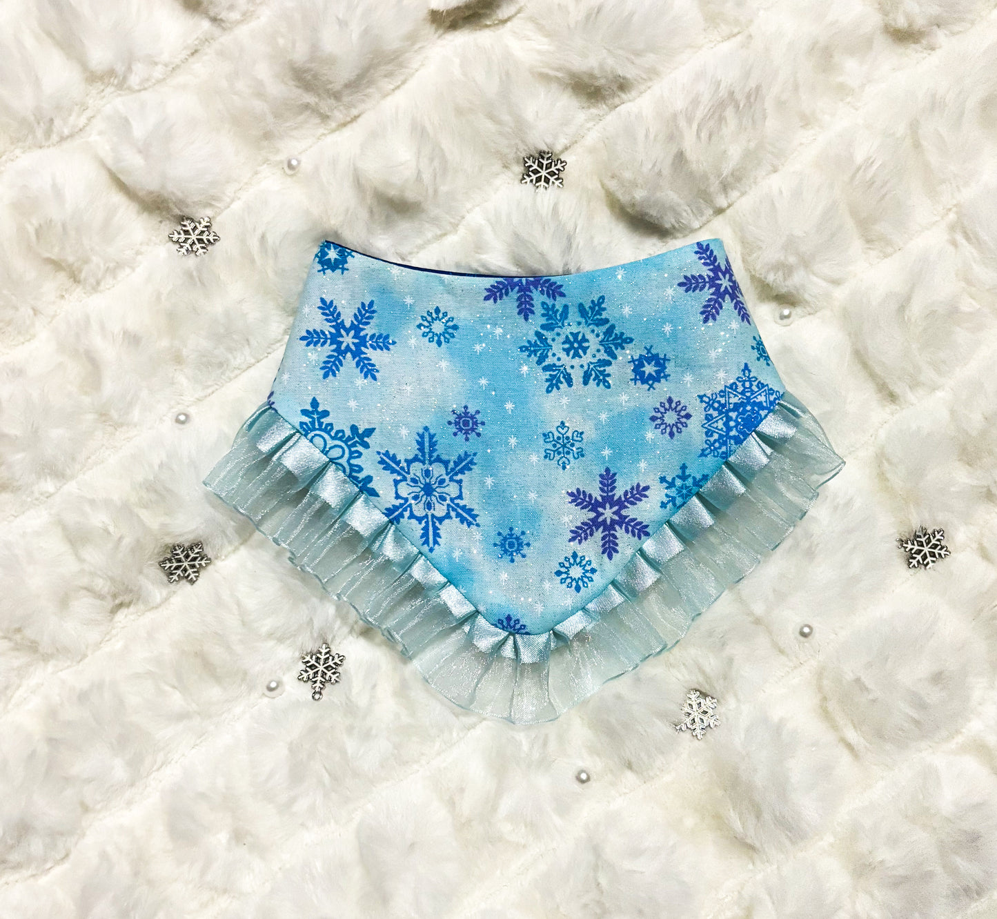 Glitter Blue Purple Winter Wonderland| Bows | Bandanas | Butterfly Bow | Hat | Collars & More