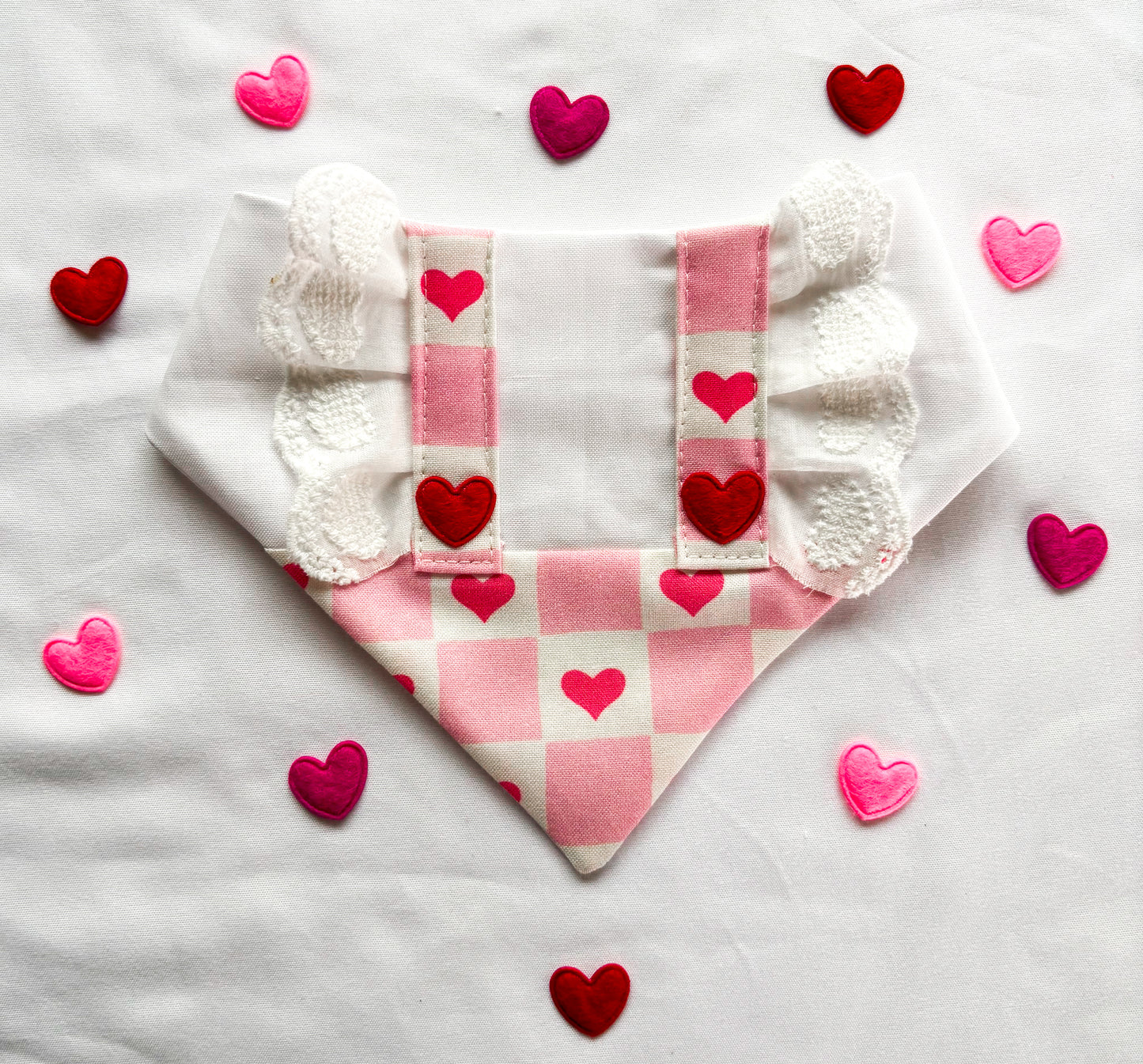Plaid Heart Pink Overalls | Female Overalls