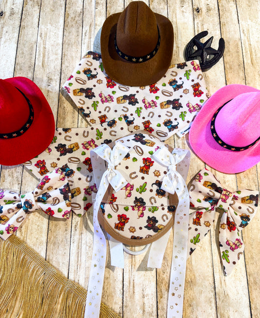 Howdy Wiener | Bows | Bandanas | Butterfly Bow | Hat & More