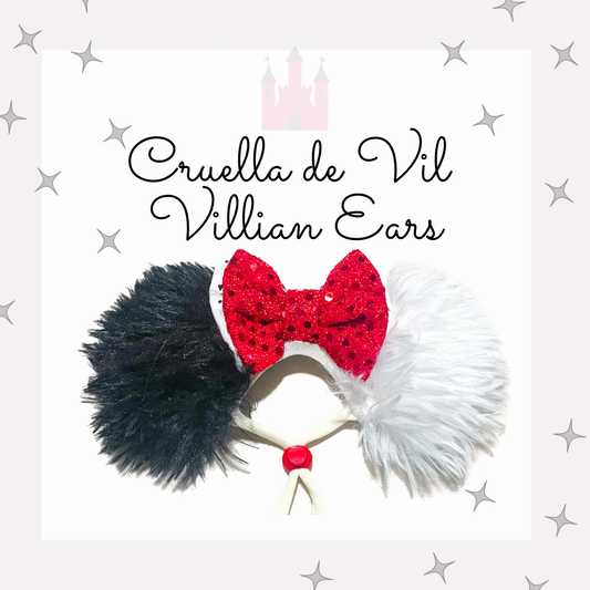 Cruella de Vil Villian Ears