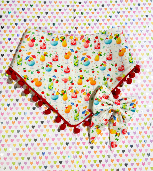 Tropical Happy Hour | Bows | Bandanas | Butterfly Bow | Hat & More