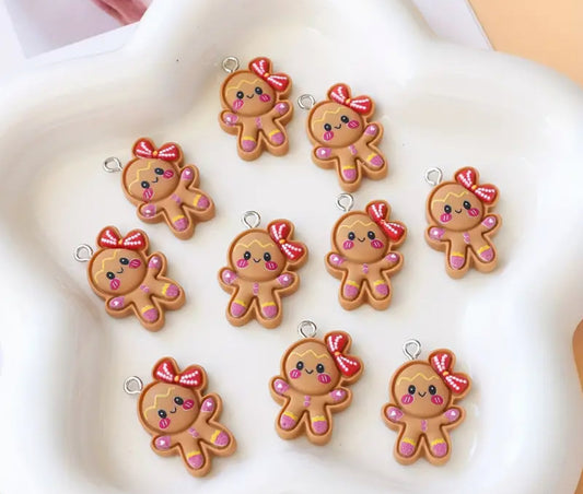 ADD ON-Winter Charms | Girl Gingerbread