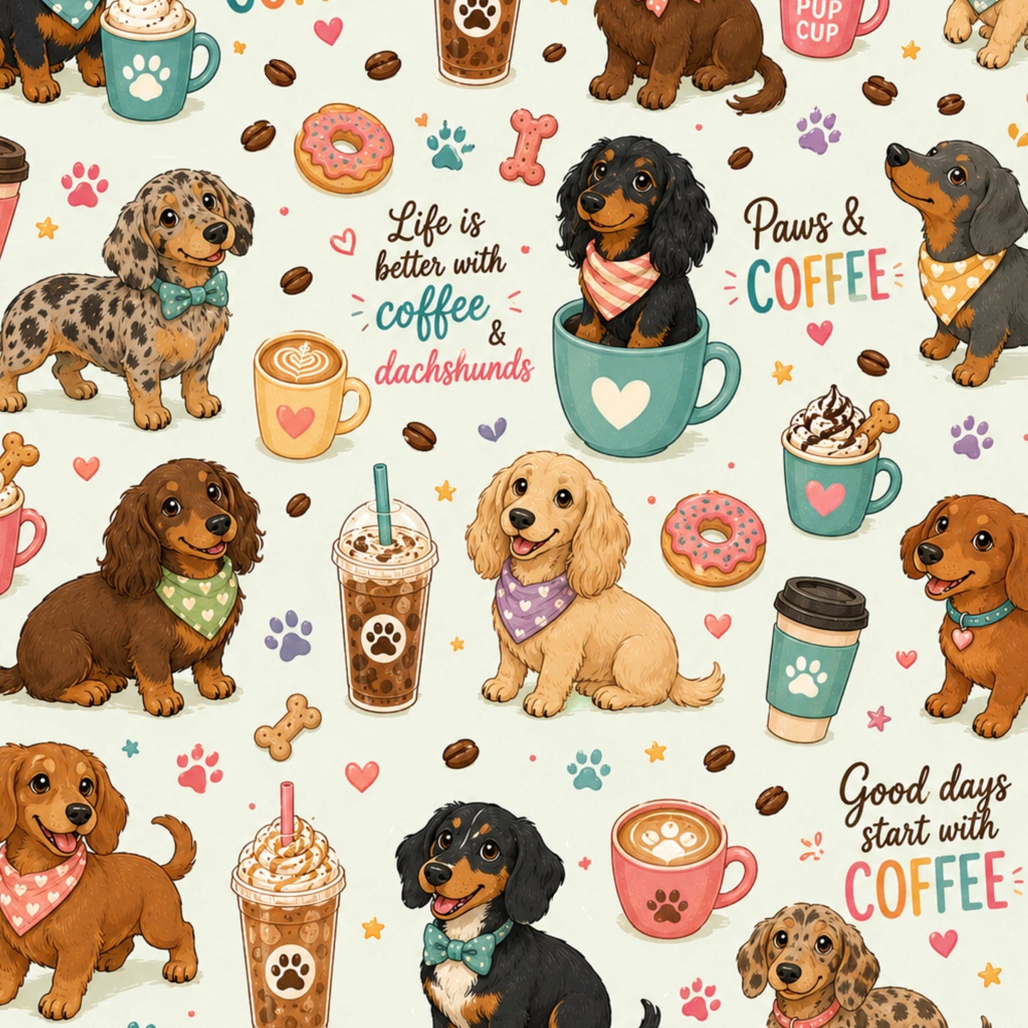 Paws & Coffee | Bows | Bandanas | Butterfly Bow | Hat & More