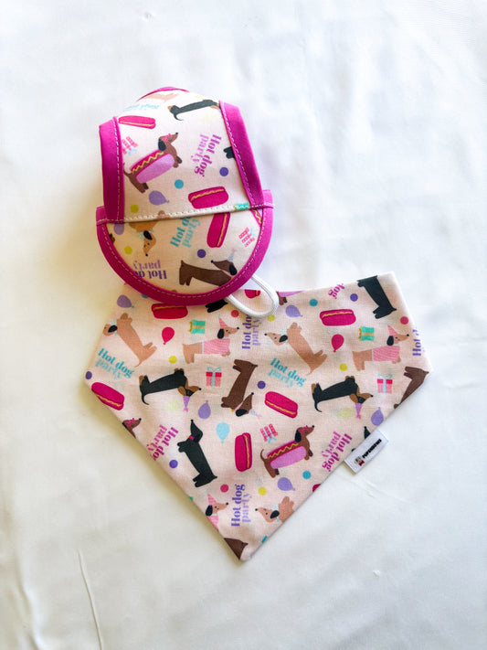 Hot Dog Party | Bows | Bandanas | Butterfly Bow | Hat | Collars & More