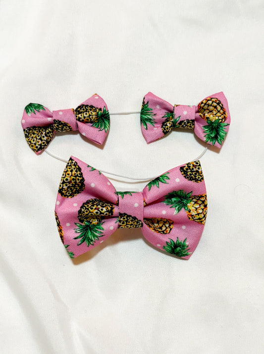 Pink Pineapple | Bows | Bandanas | Butterfly Bow | Hat | Collars & More