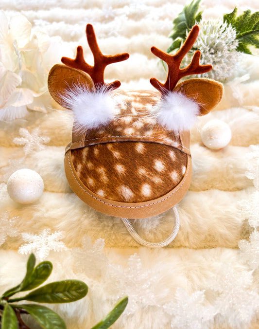 Deer Hat with Antlers 🦌✨