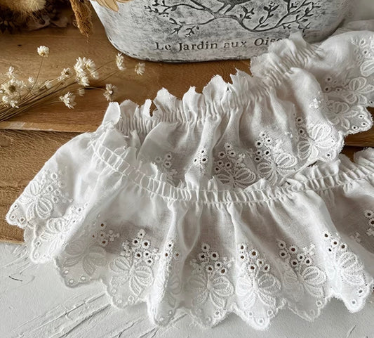 Bow eyelet Trimming for Bandanas