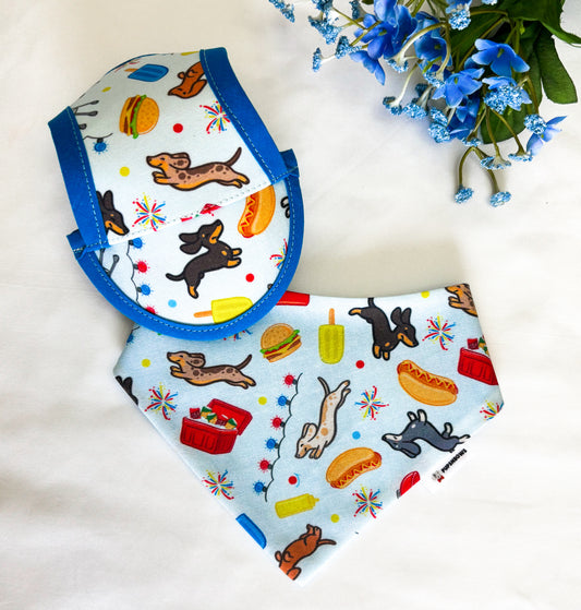 Doxie Cookout | Bows | Bandanas | Butterfly Bow | Hat | Collars & More