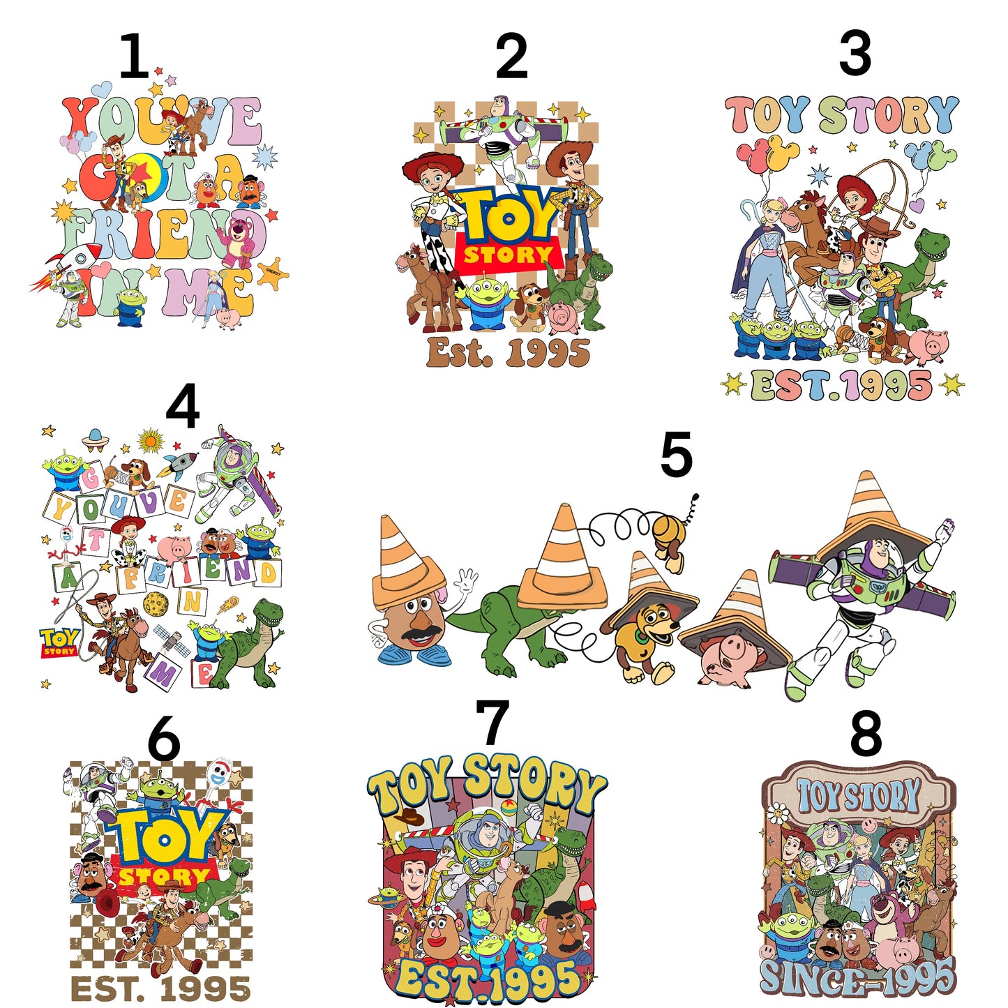 Toy Story Designed bandana/ Customizable