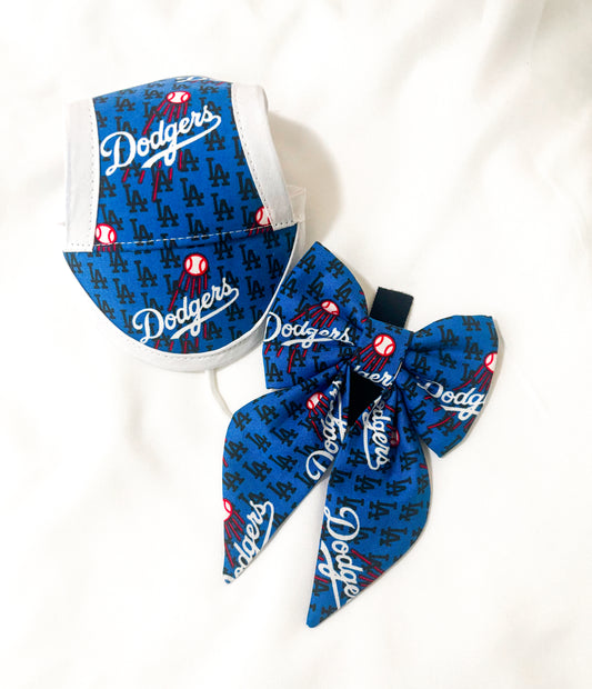 Dodgers Baseball | Bows | Bandanas | Butterfly Bow | Hat | Collars & More