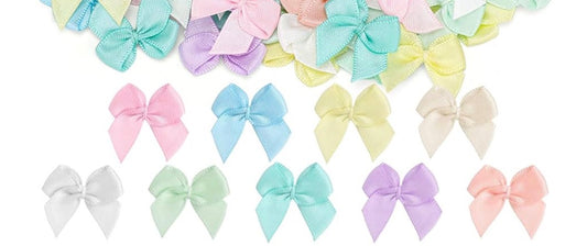 Mini 1” bows- Add on for hats