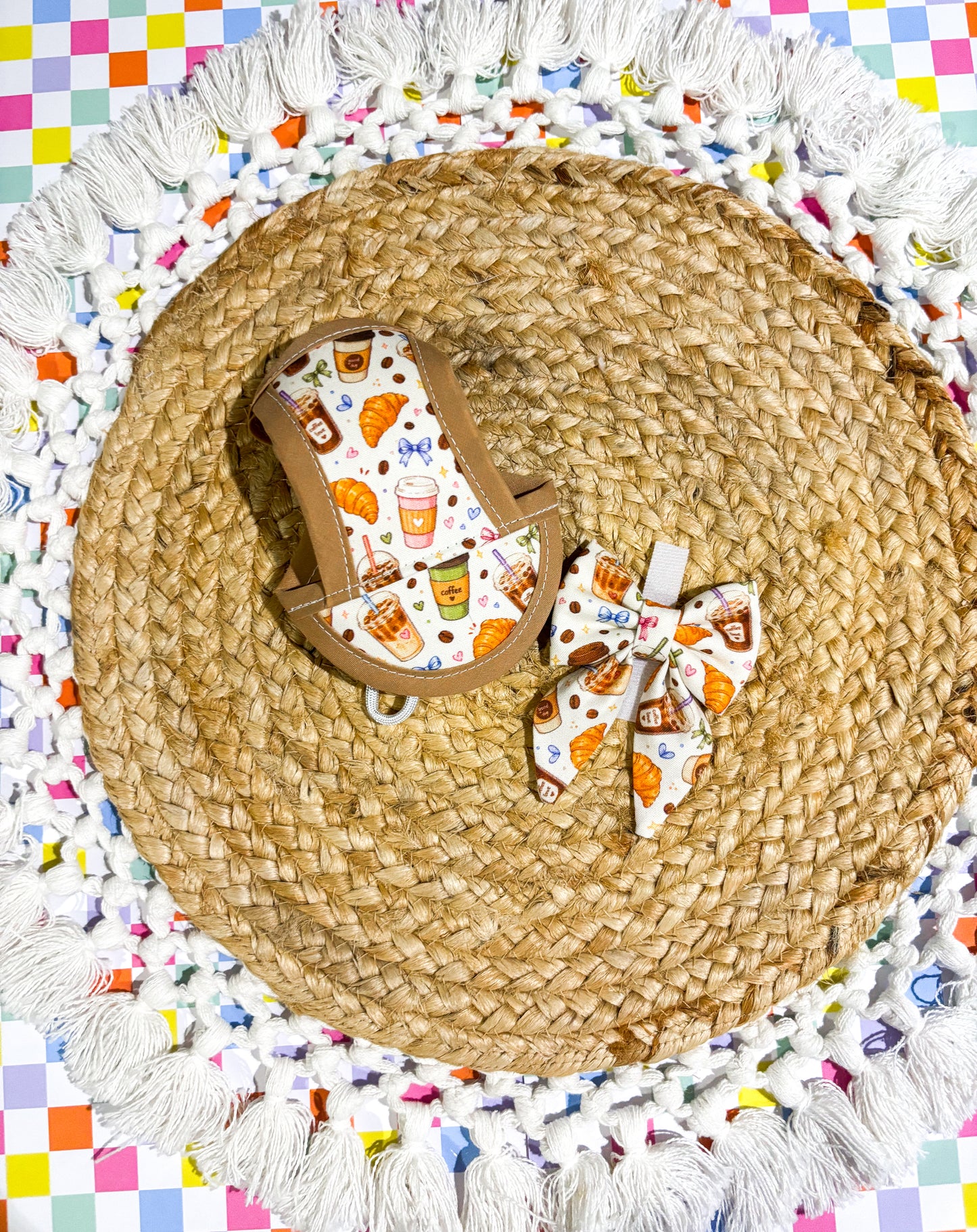 Croissant & Coffee | Bows | Bandanas | Butterfly Bow | Hat & More