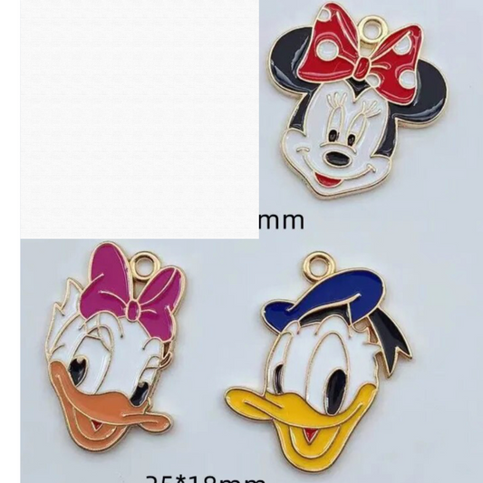 ADD ON Charm- Minnie, Donald, Daisy