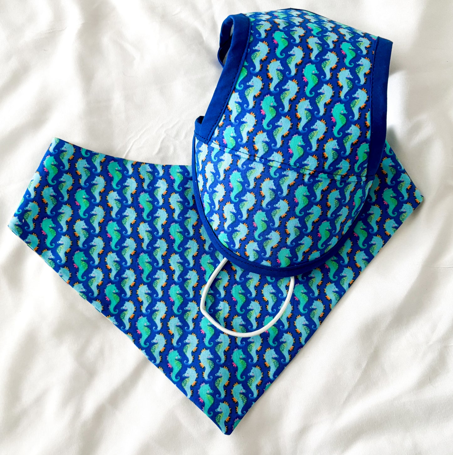 Blue Seahorse | Bows | Bandanas | Butterfly Bow | Hat | Collars & More