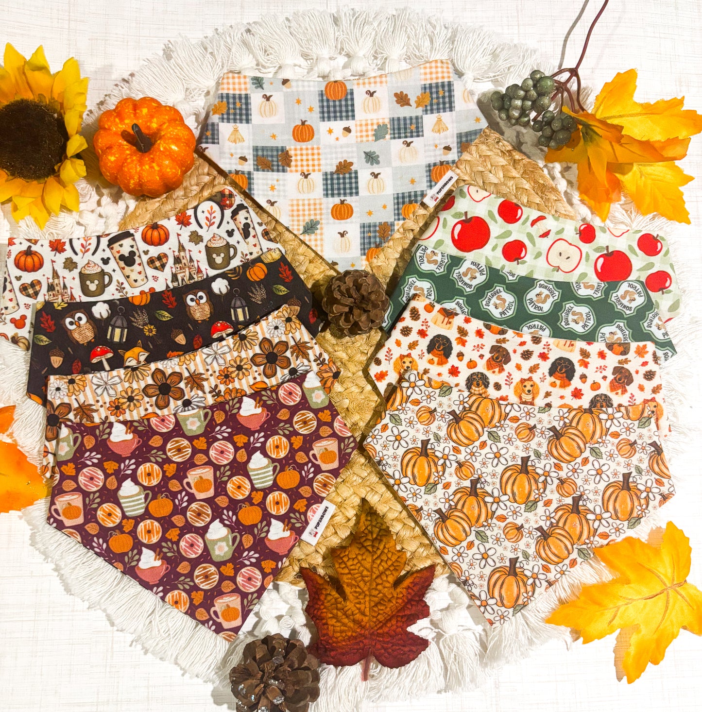Fall Boy Overalls | Exchangeable Bow Tie Bundle of 4 Bow Ties | Corduroy Overalls | Fall Bows