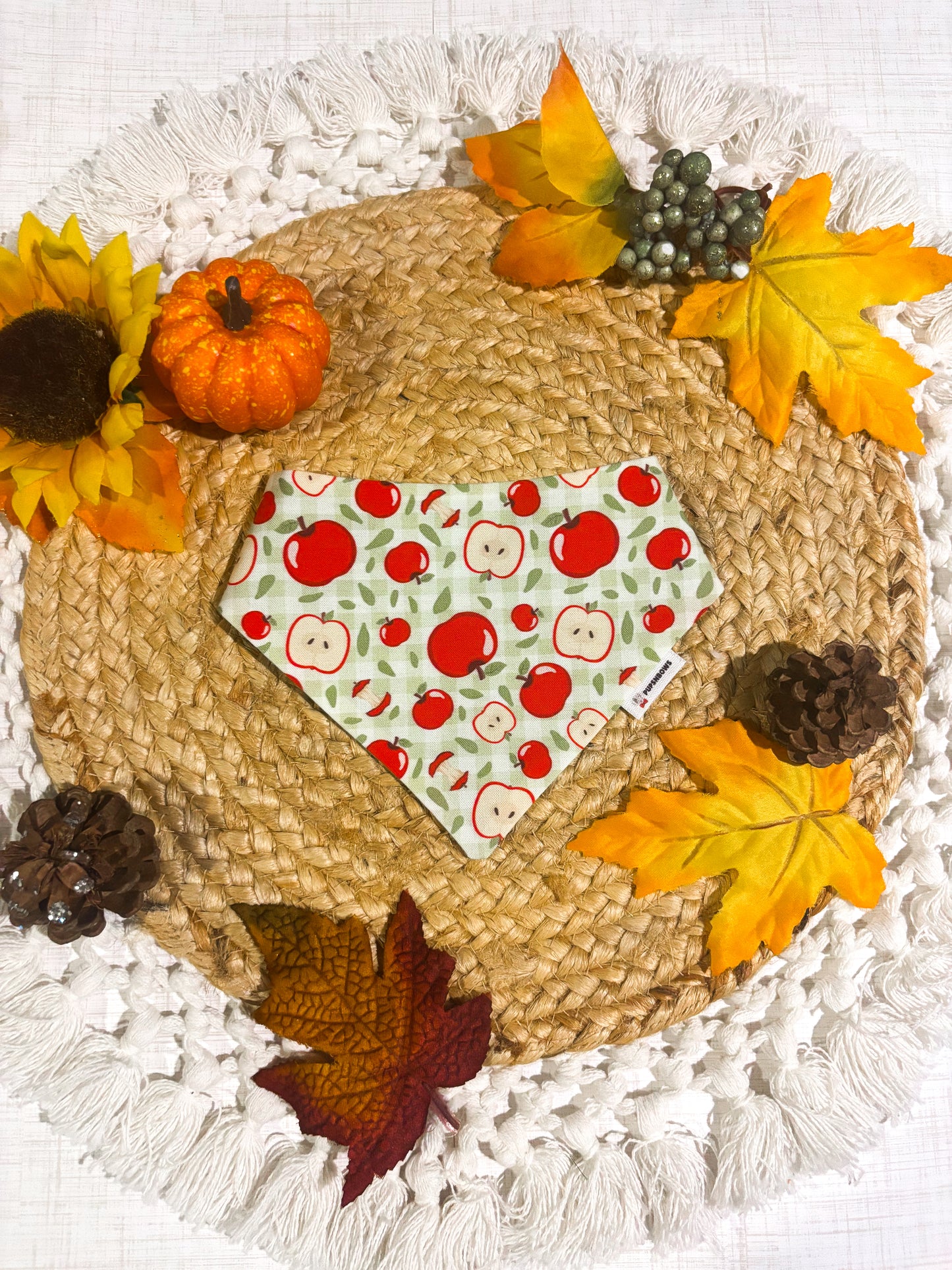Apple Orchard | Bows | Bandanas | Collar | Hat & More