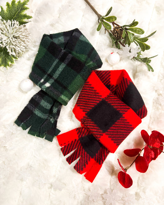 Adjustable Winter Dog Scarf | Fleece Scarf | Plush Fleece | Hassle free Dog Scarf | Adjustable Pet Scarf| Dog Neck Warmer | Dog Winter Clothes