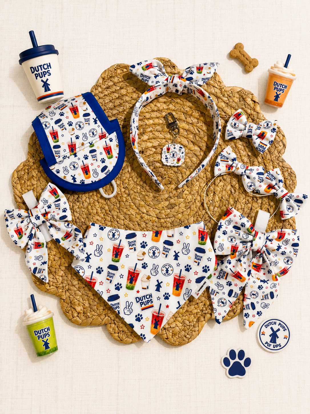 Dutch Pups | Bows | Bandanas | Hat & More