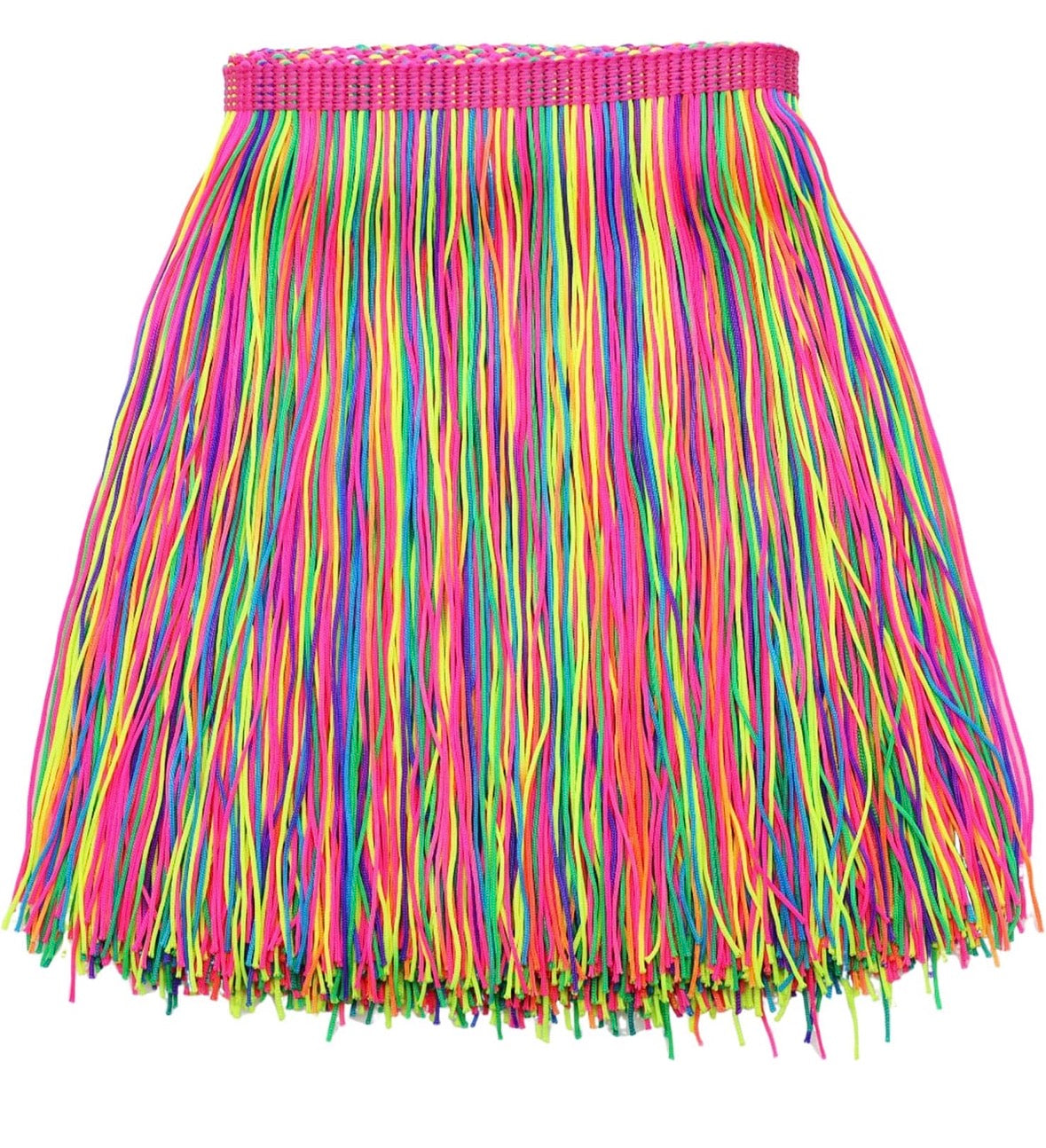 Rainbow Fringe Trim for Bandanas