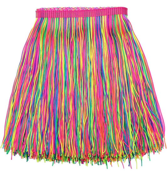 Rainbow Fringe Trim for Bandanas