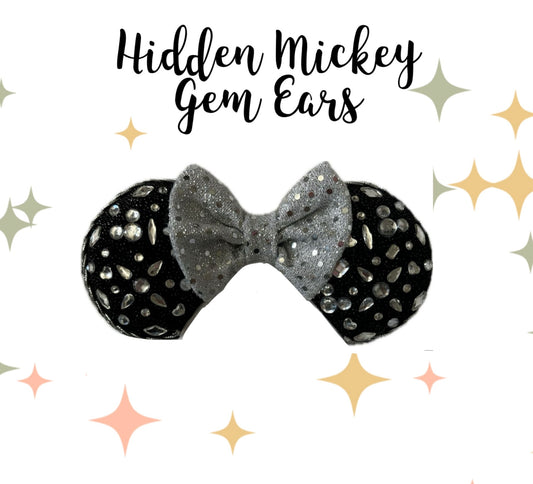 Premium Hidden Mickey Gem Ears