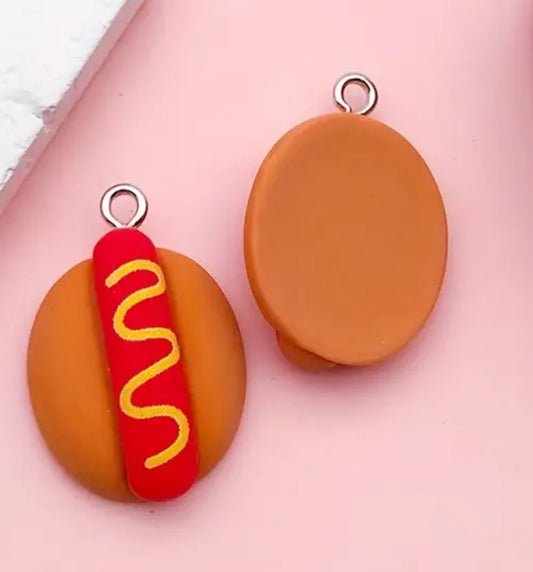 Hot Dog charms