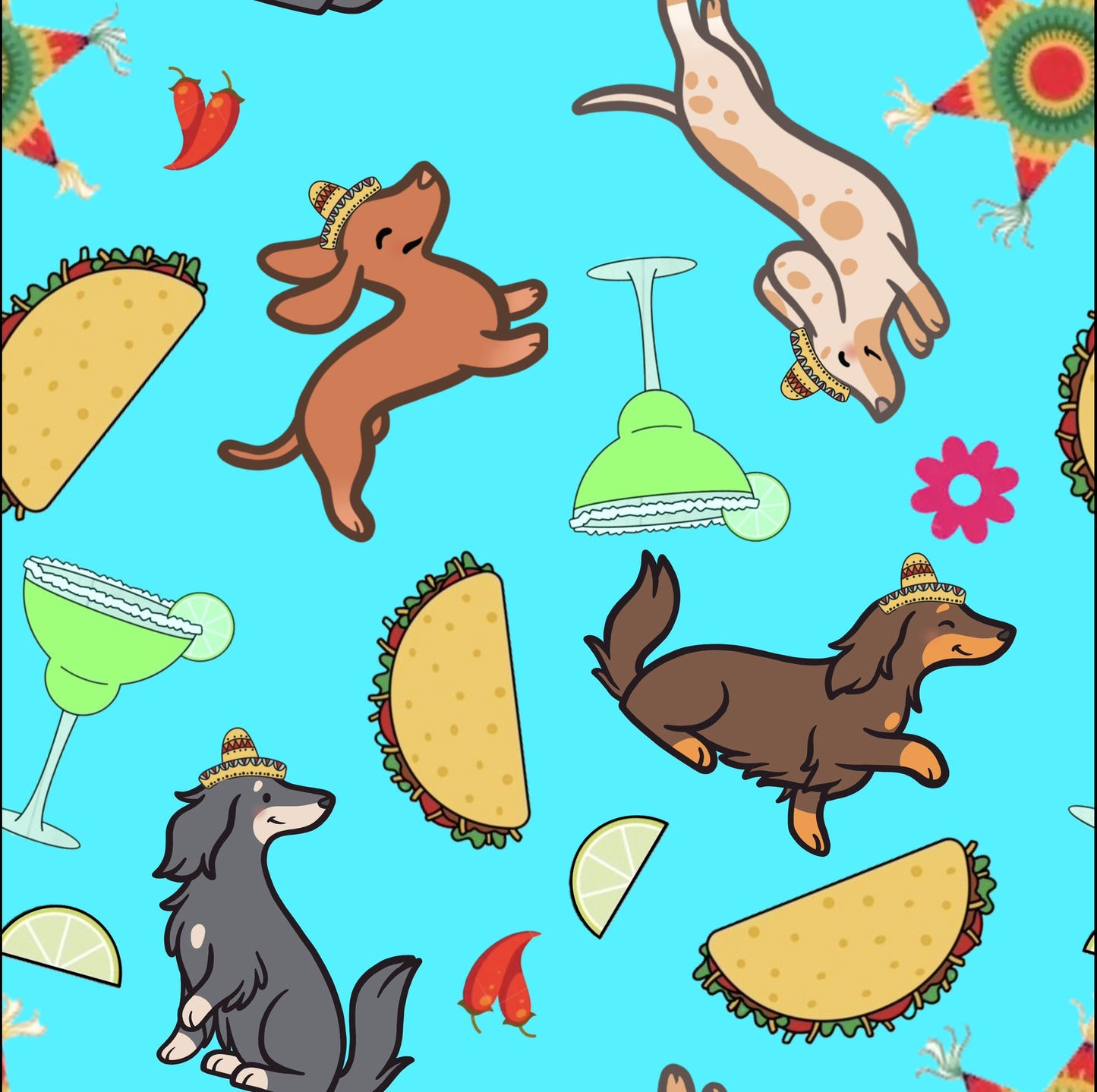 Fiesta Doxies | Bows | Bandanas| Hat  & More