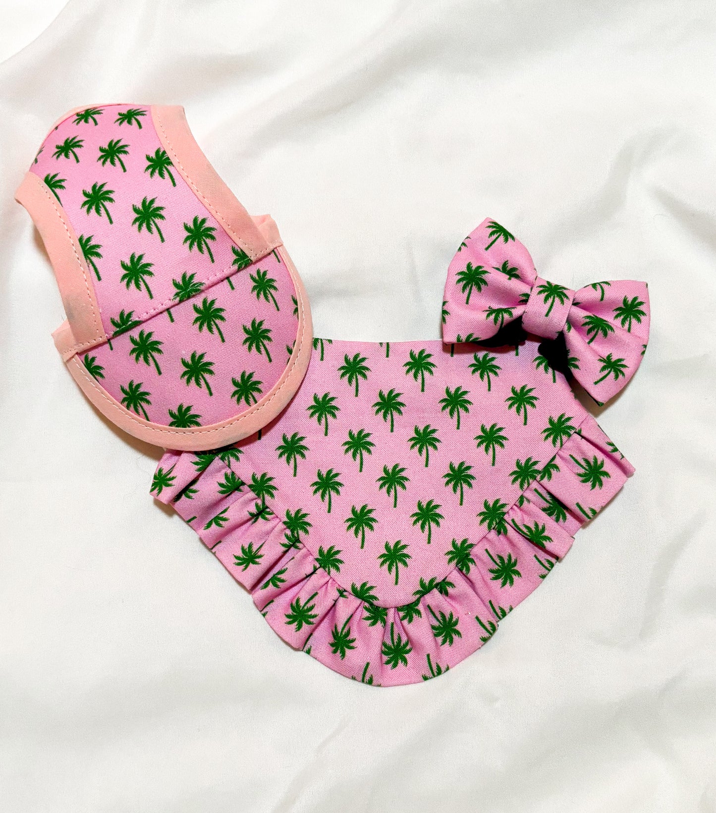 Pink Palm Spring | Bows | Bandanas | Butterfly Bow | Hat | Collars & More