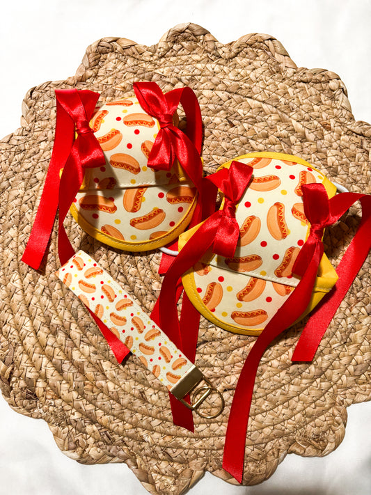 Hot Dogs | Bows | Bandanas | Butterfly Bow | Hat | Collars & More