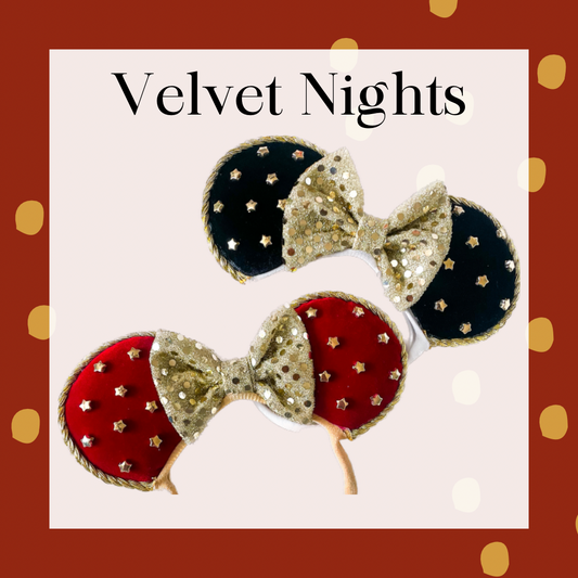 Velvet Night Disney Ear Design