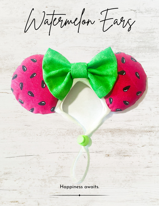 Watermelon Disney Ears