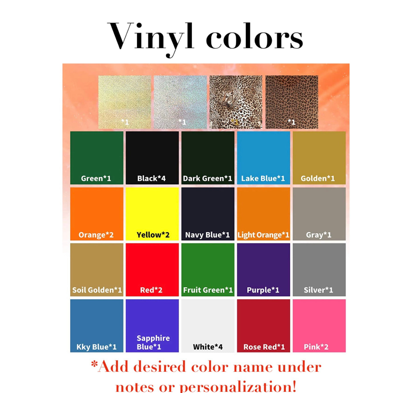 ADD ON-Vinyl Name Personalization